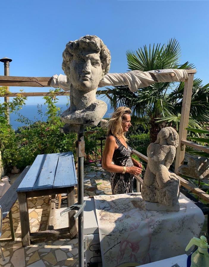 Villa D'Arte Mortola Superiore Buitenkant foto